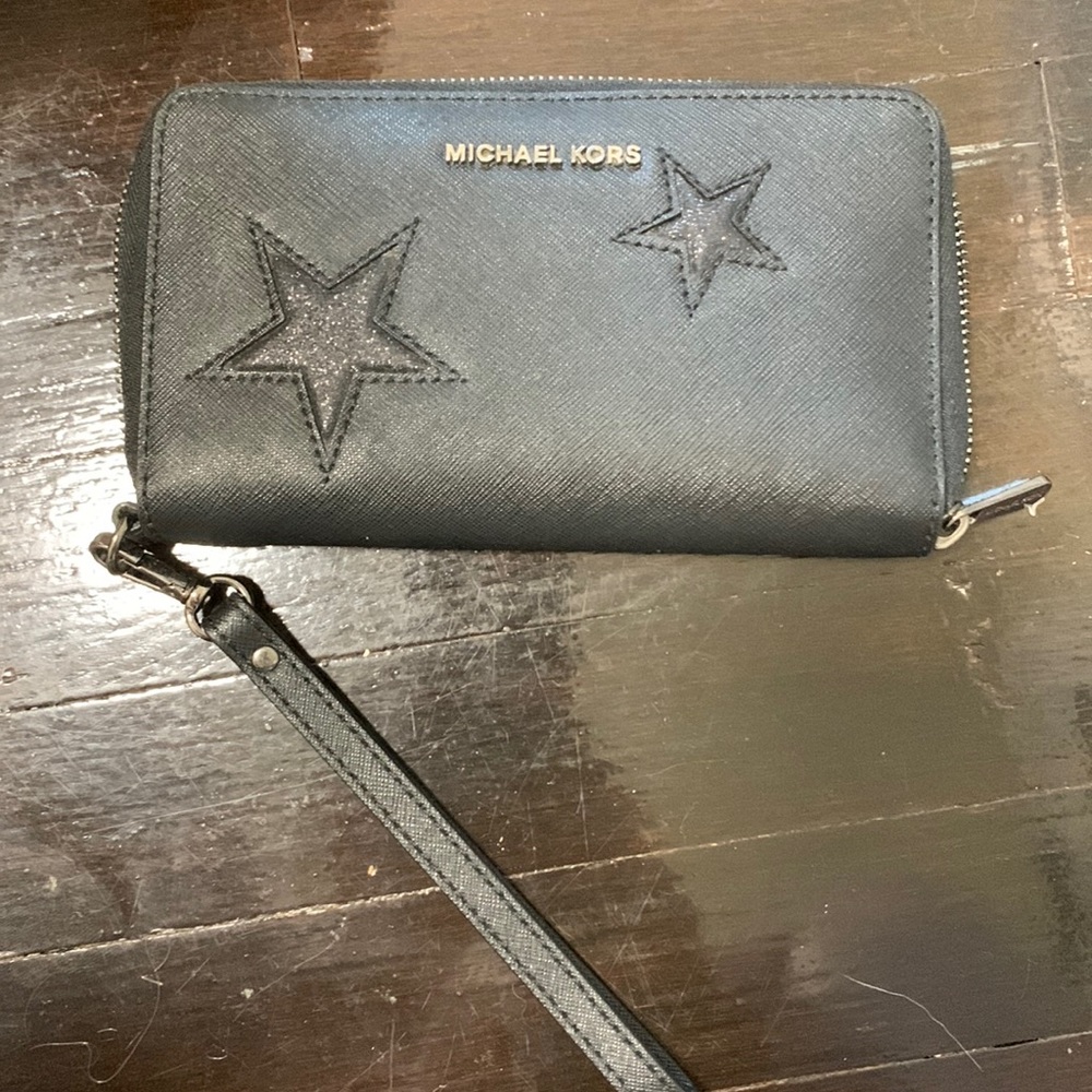 Michael Kors Black Stars Wallet